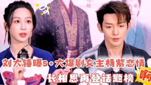 刘大锤最新爆料杨紫恋情,刘大锤独家爆料,神秘男友身份引热议